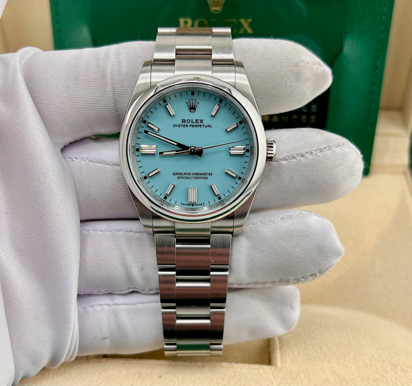 Rolex Oyster Perpetual 36mm Tiffany 126000 2022