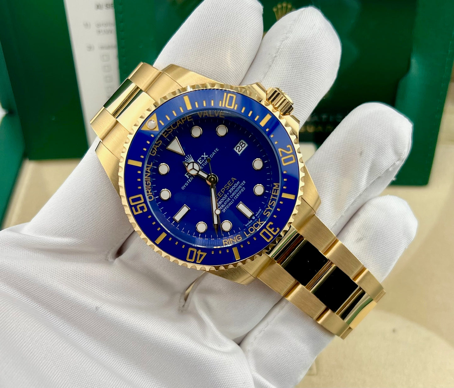 Rolex Deepsea 136668LB 44mm yellow gold 2025