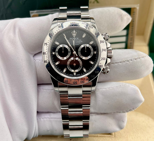 Rolex Daytona 116520 RRR Black Dial 2011 (Giappone) Box&Paper