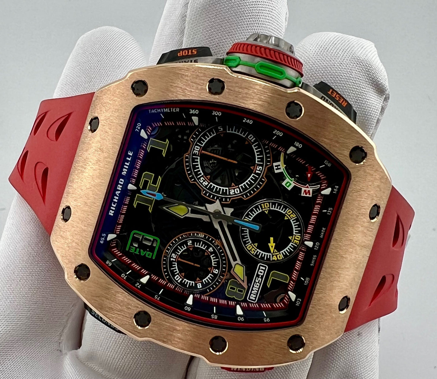 Richard Mille Chronograph RM65-01 2022 50mm Rose Gold