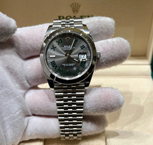 Rolex Datejust 41mm 126300 Wimbledon Jubilèe 2024