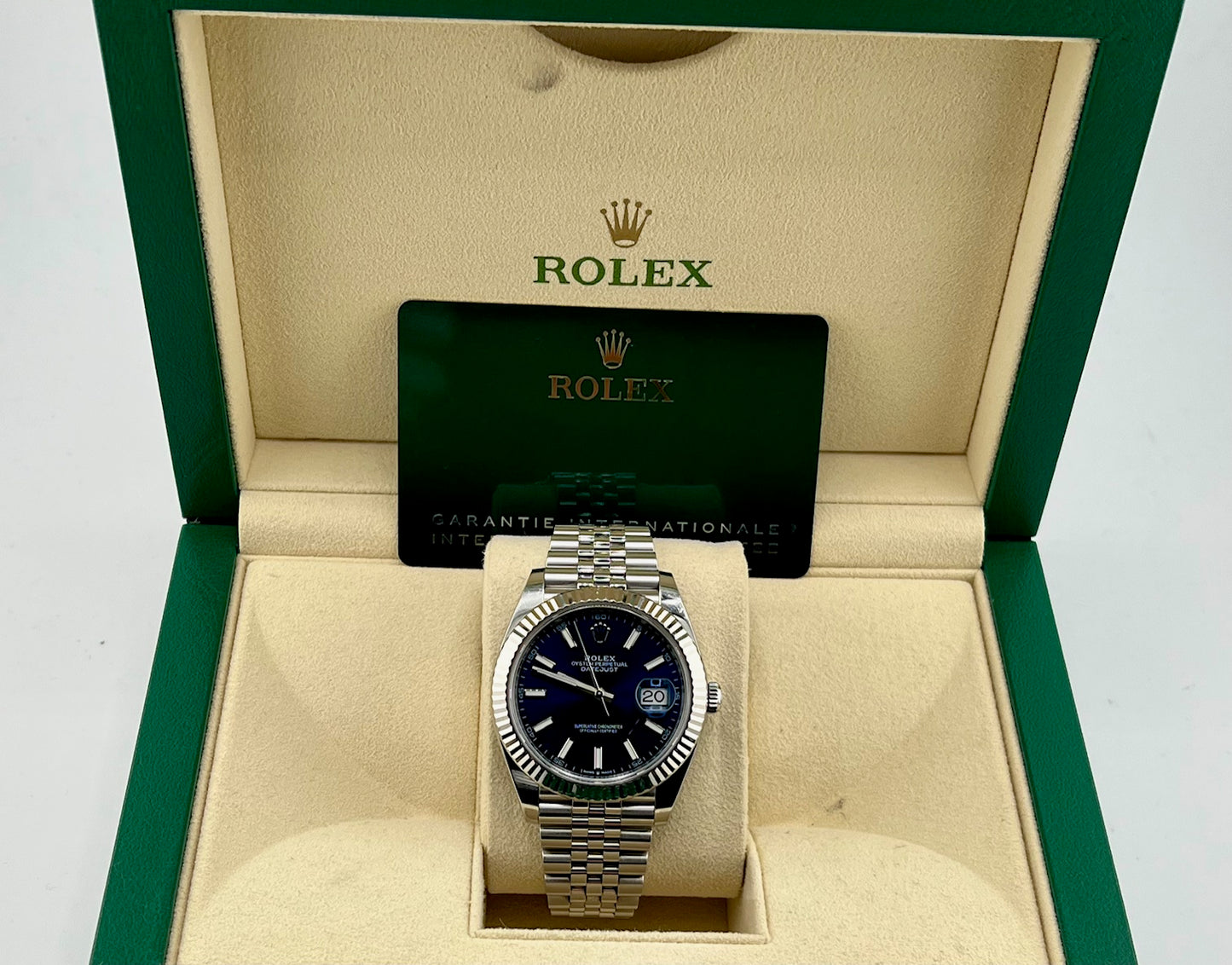 Rolex Datejust 41mm 126334 Blue Dial Jubilèe 2023