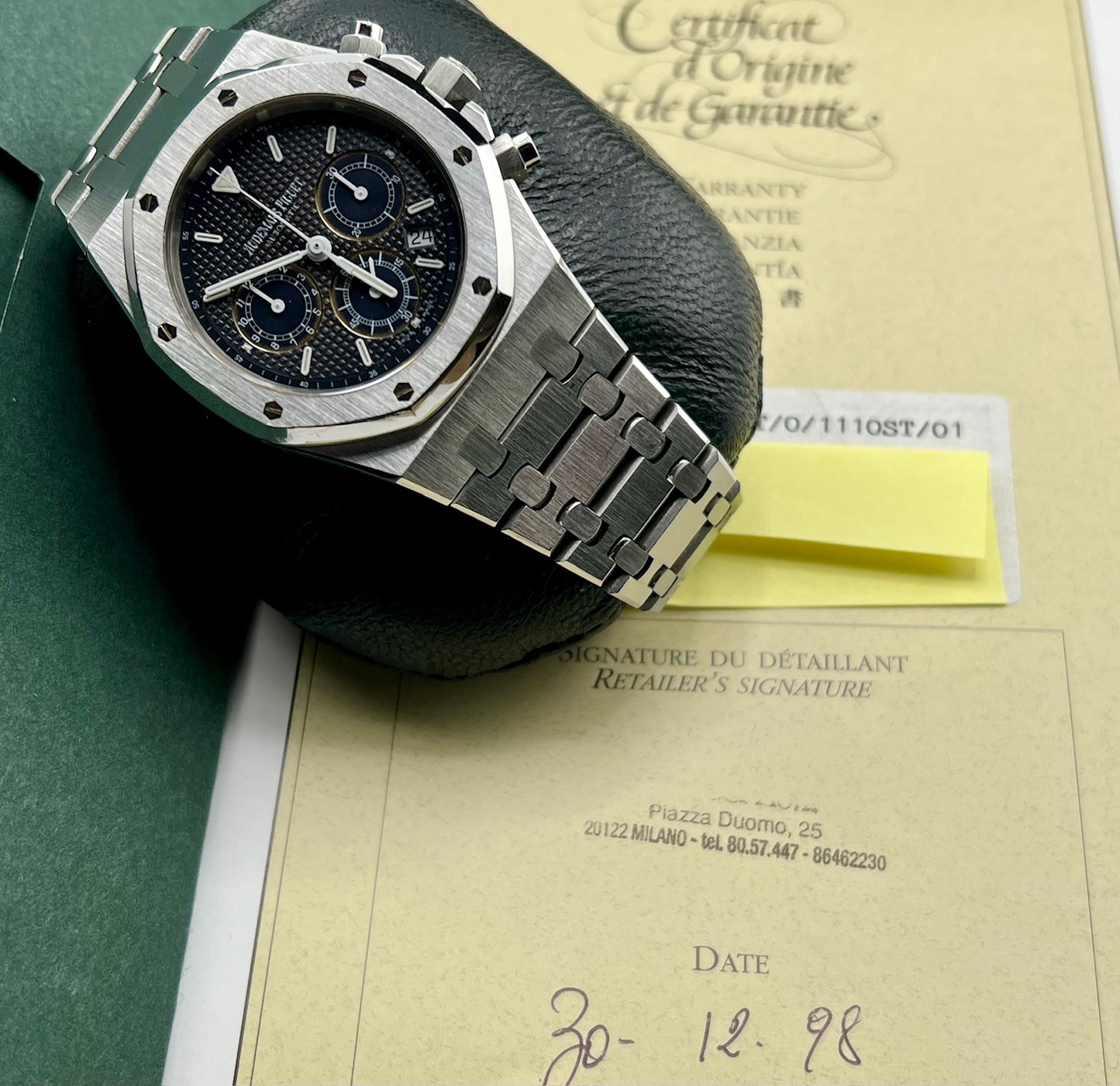 Audemars Piguet Royal Oak Chronograph 25860ST Full Set 1998 39mm