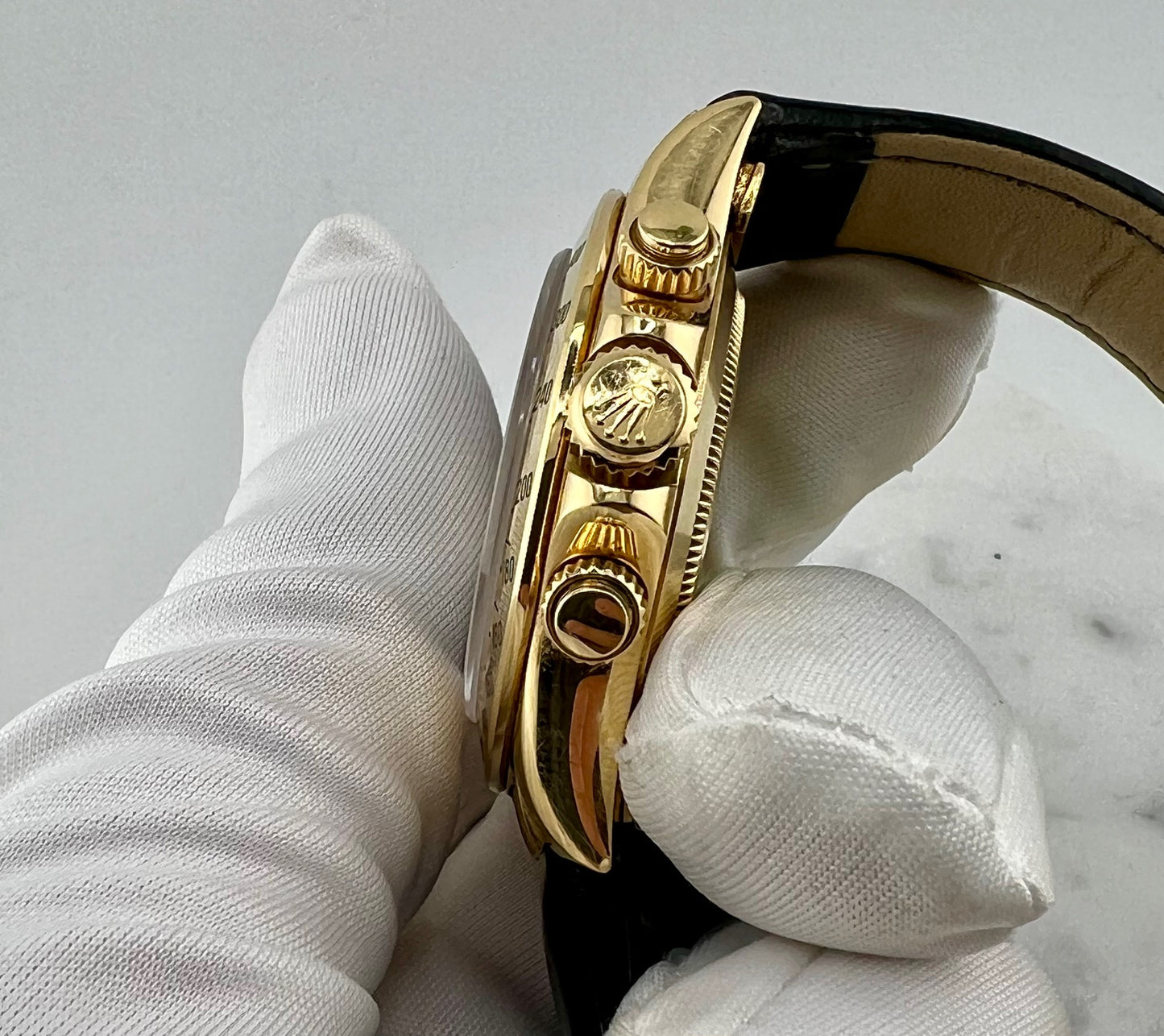 Rolex Daytona 116528 Newman Dial 2006 No Bracelet Gold