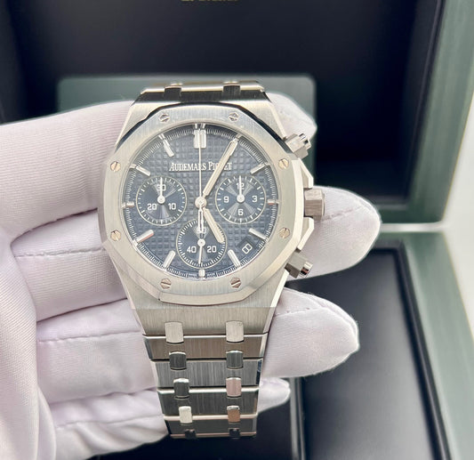 Audemars Piguet Royal Oak Selfwinding Chronograph 26240ST Blue Dial 41mm like new