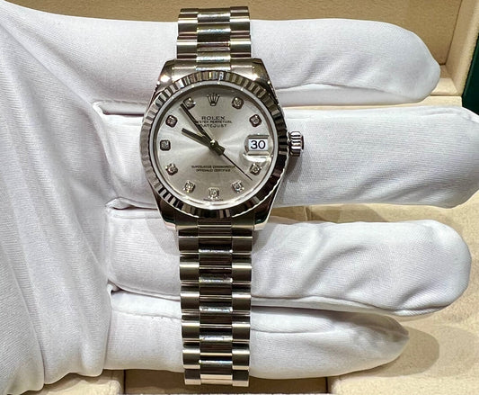 Rolex Datejust 31mm 178279 President Diamond Index 2008