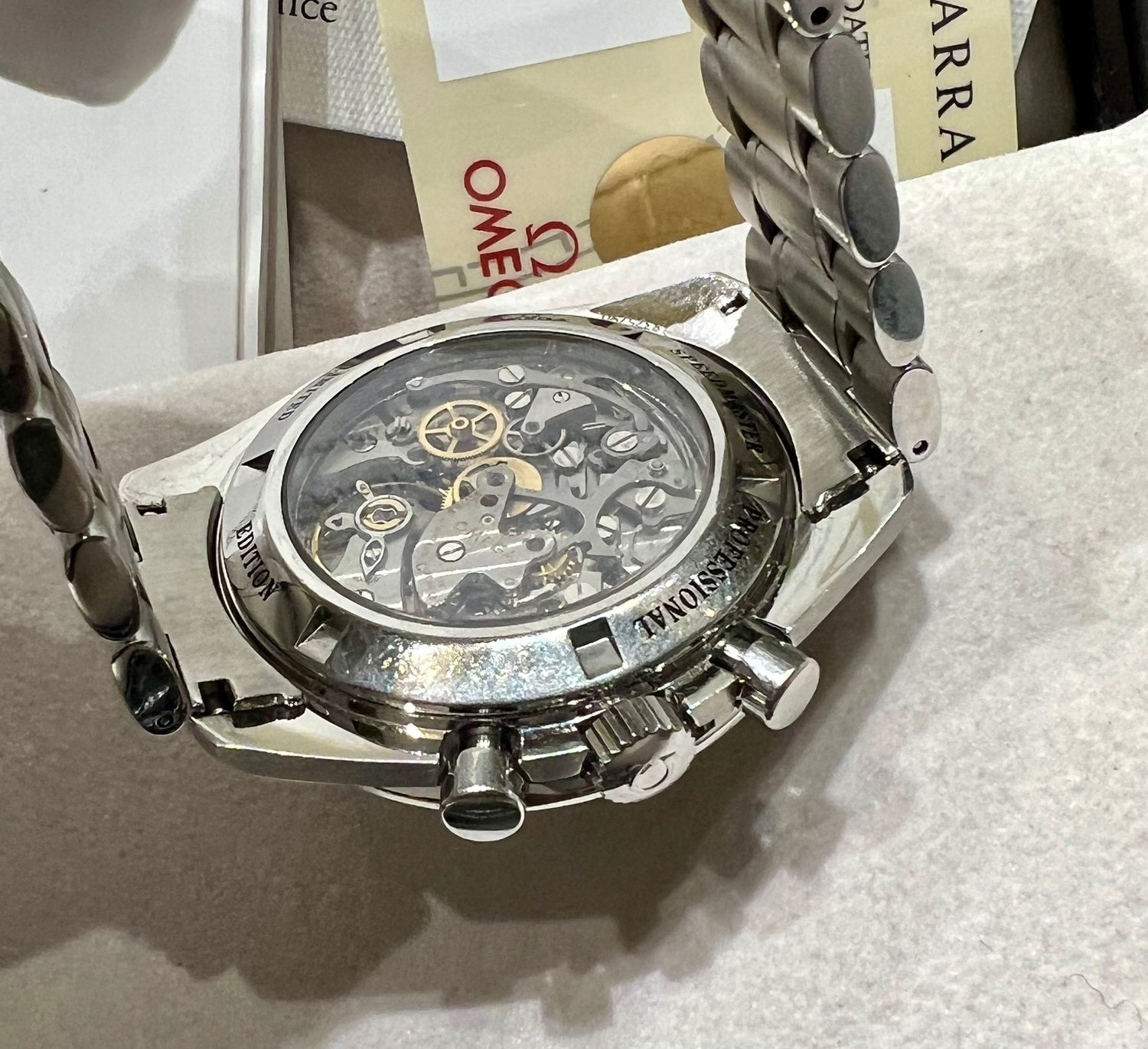 Omega Speedmaster Professional Moonwatch Albino limited 500 pieces