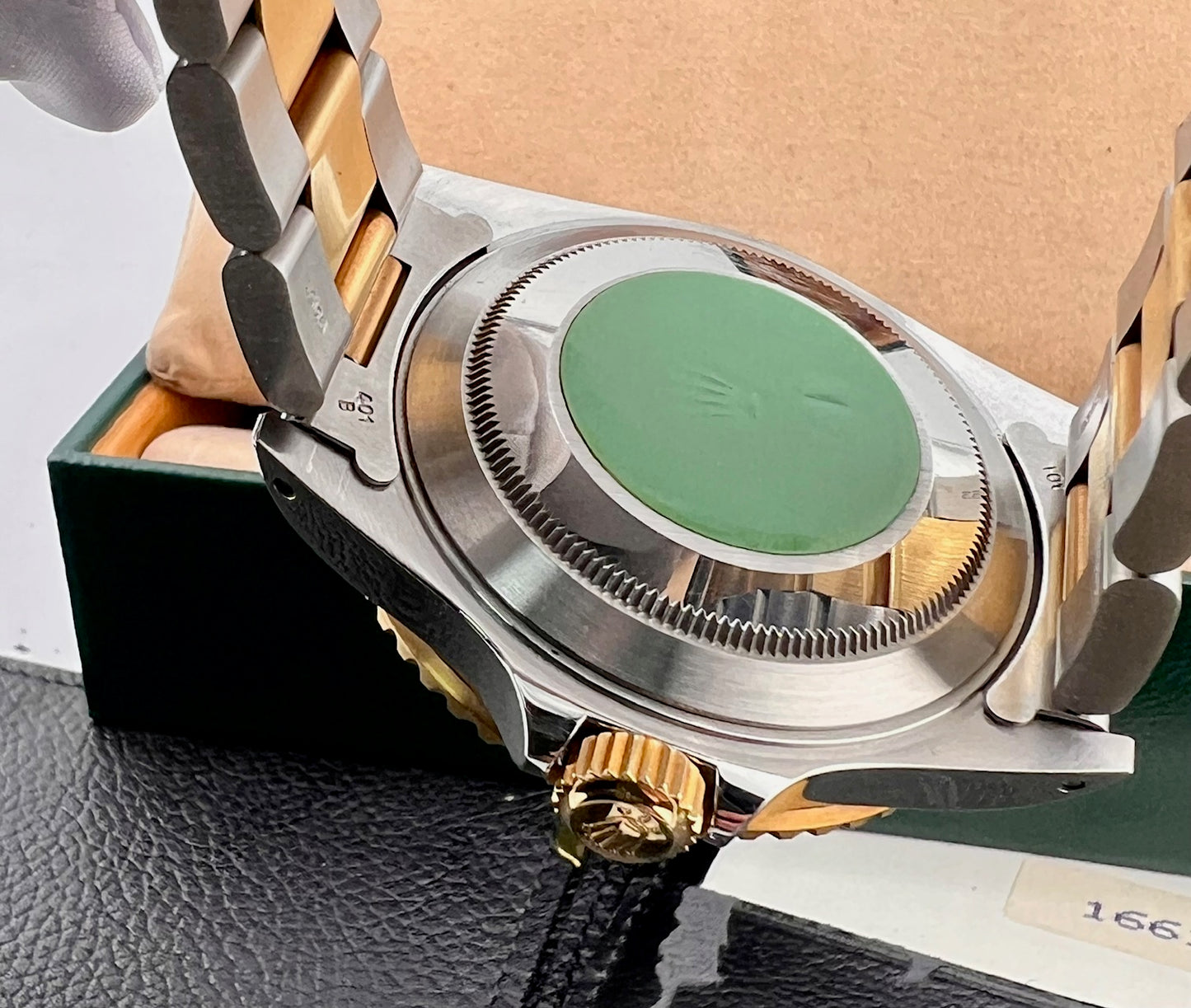 Rolex Submariner Date 16613 Sultan Dial top condition 1989 full set