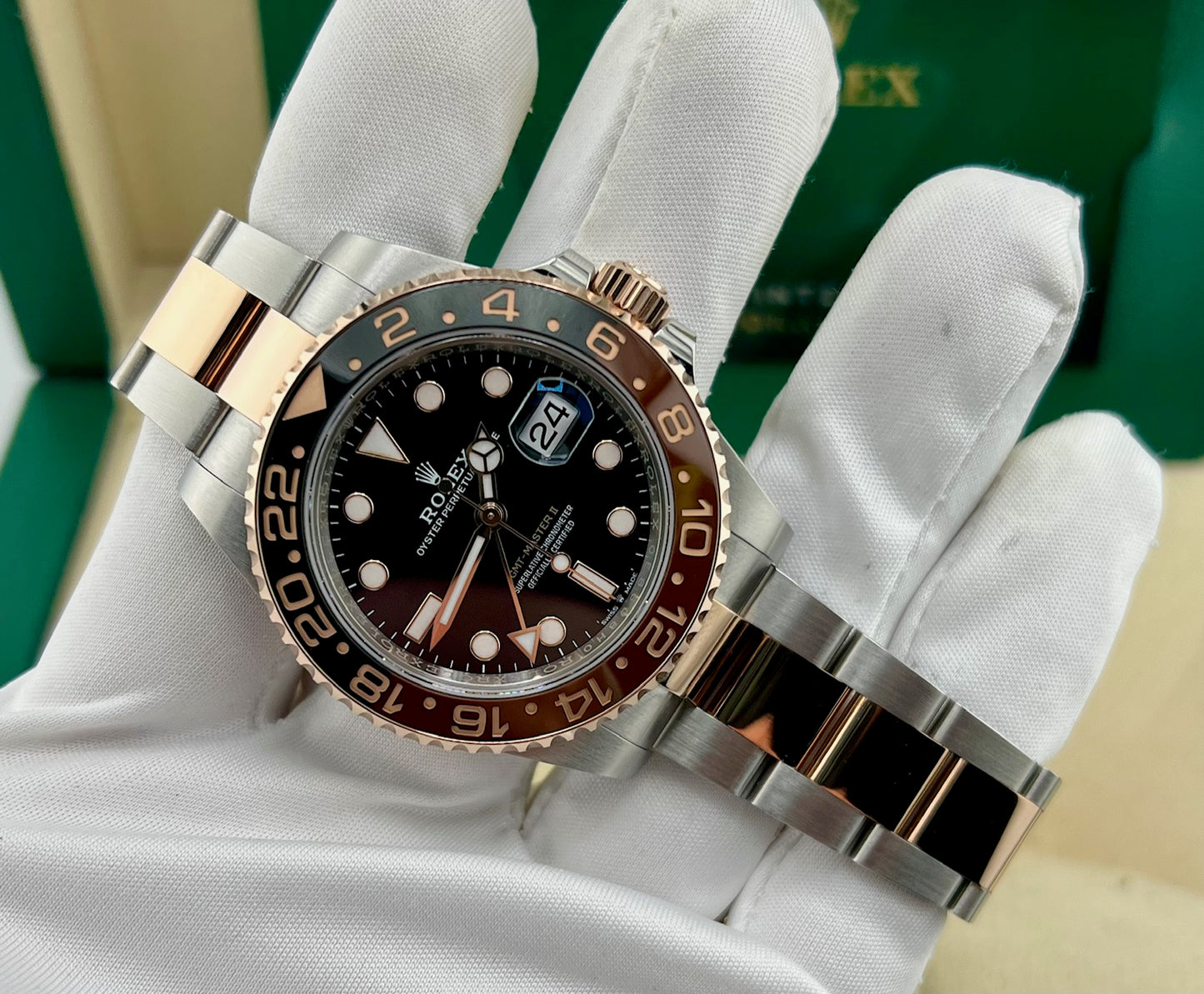 Rolex GMT-Master II 126711CHNR ''Rootbeer'' 2022 like new