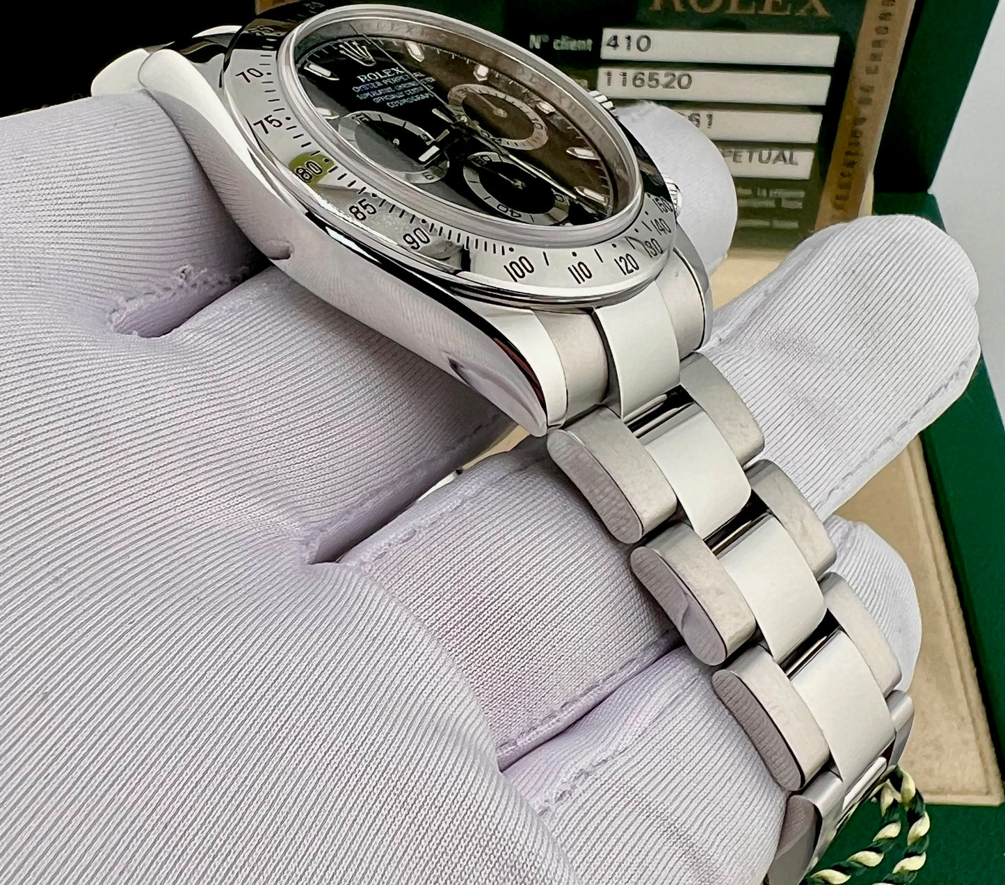 Rolex Daytona 116520 RRR Full Set 2010 Black Dial CH