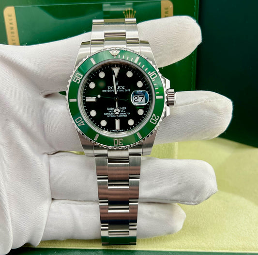Rolex Submariner Date ''Hulk'' 116610LV Full Set 2010 ITA