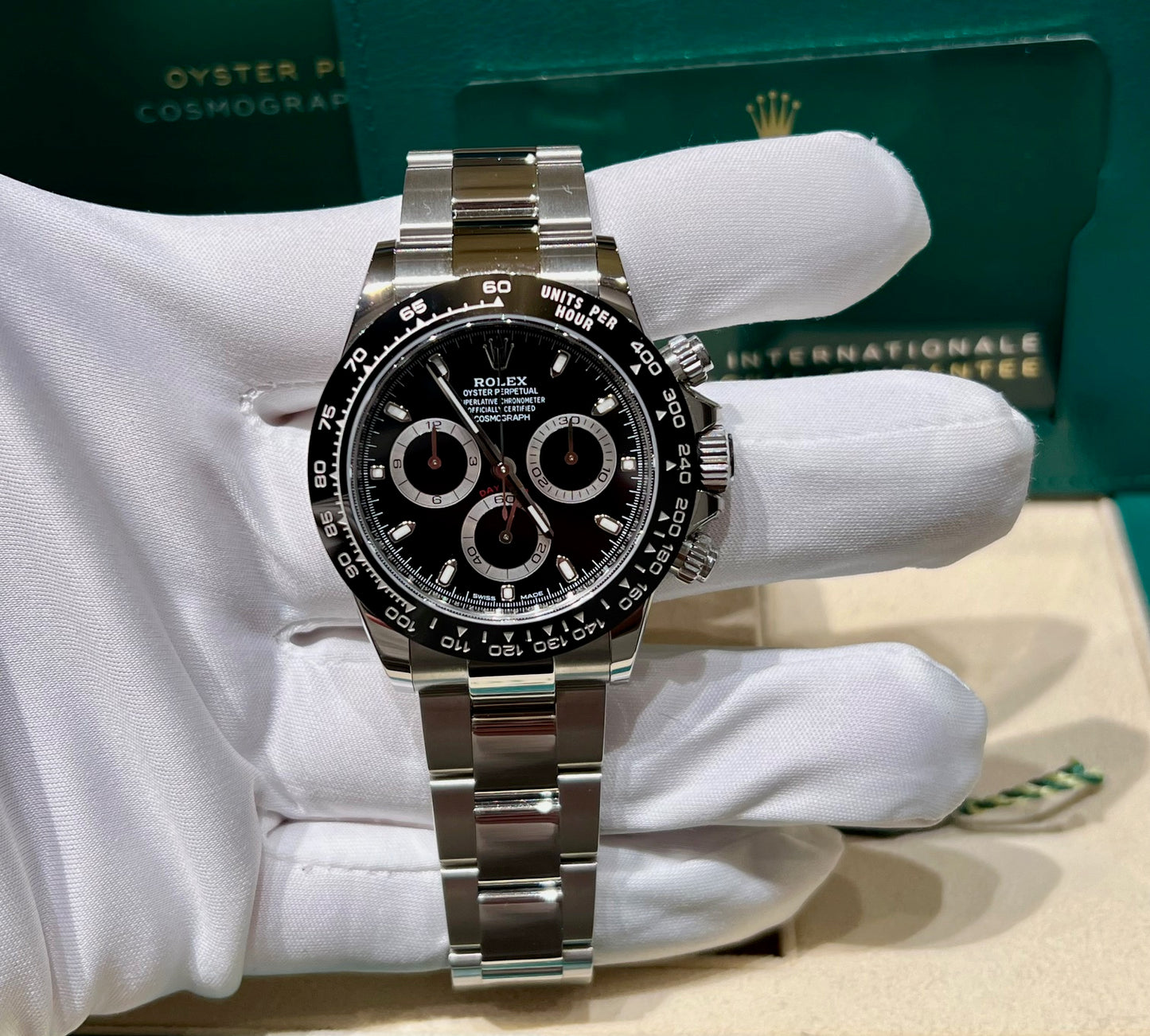 Rolex Daytona 116500LN Black Dial NEW 2022