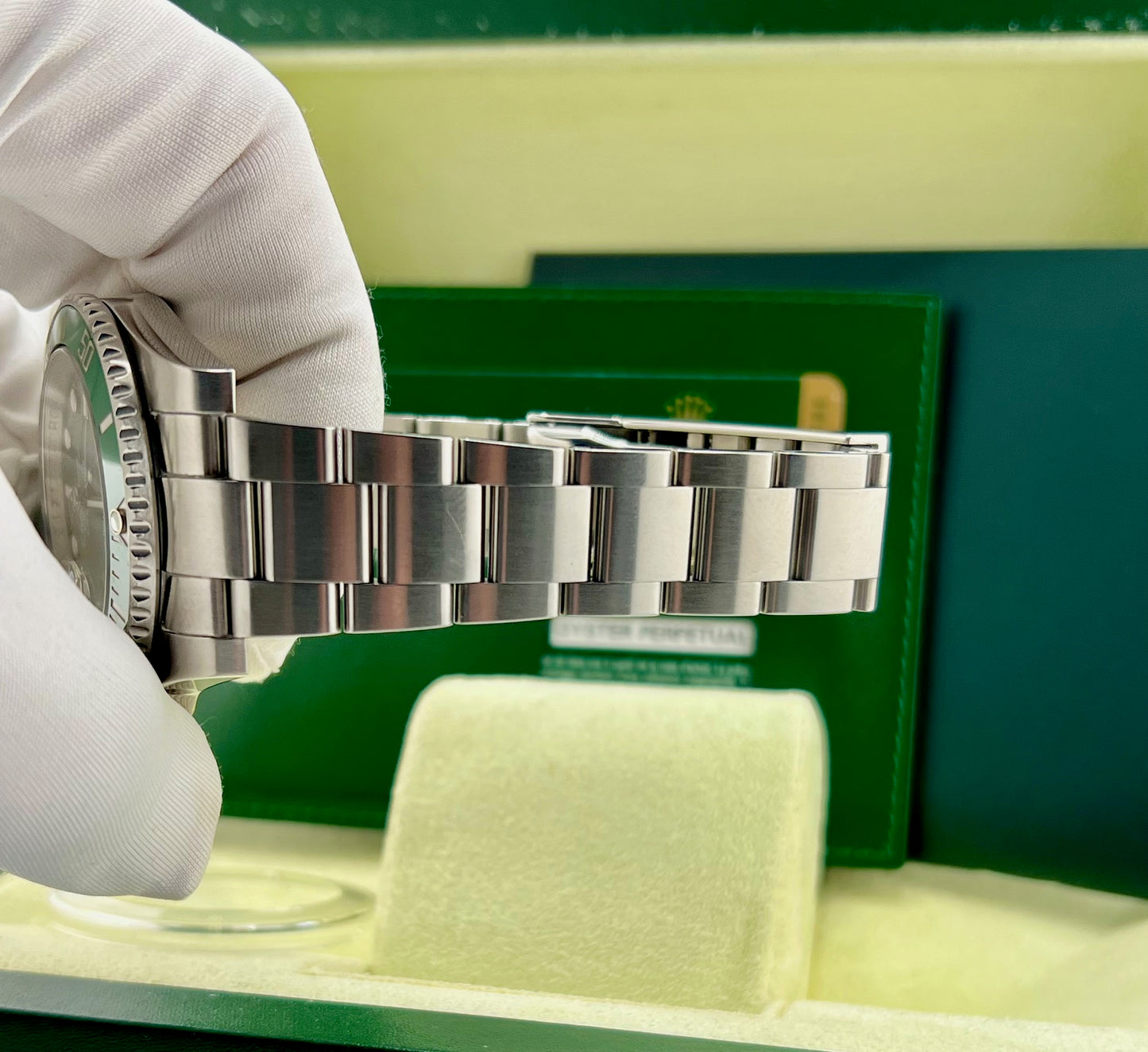 Rolex Submariner Date ''Hulk'' 116610LV Full Set 2010 ITA