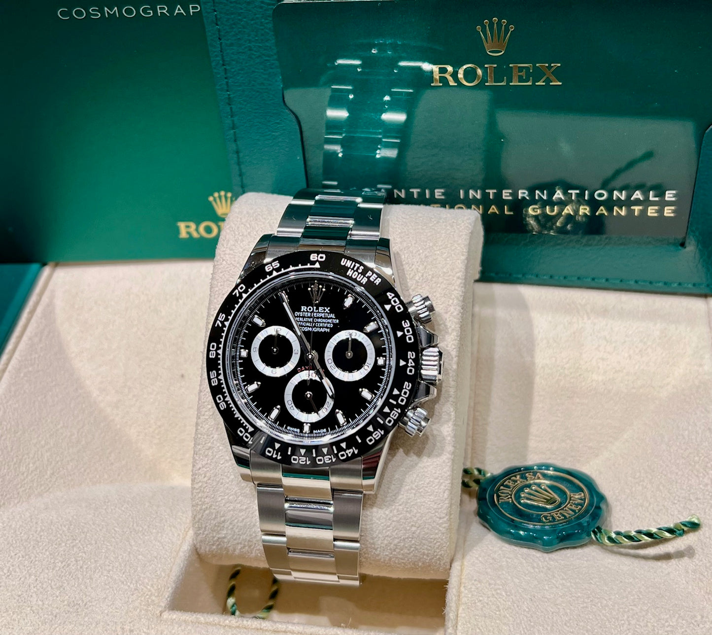 Rolex Daytona 116500LN Black Dial NEW 2022