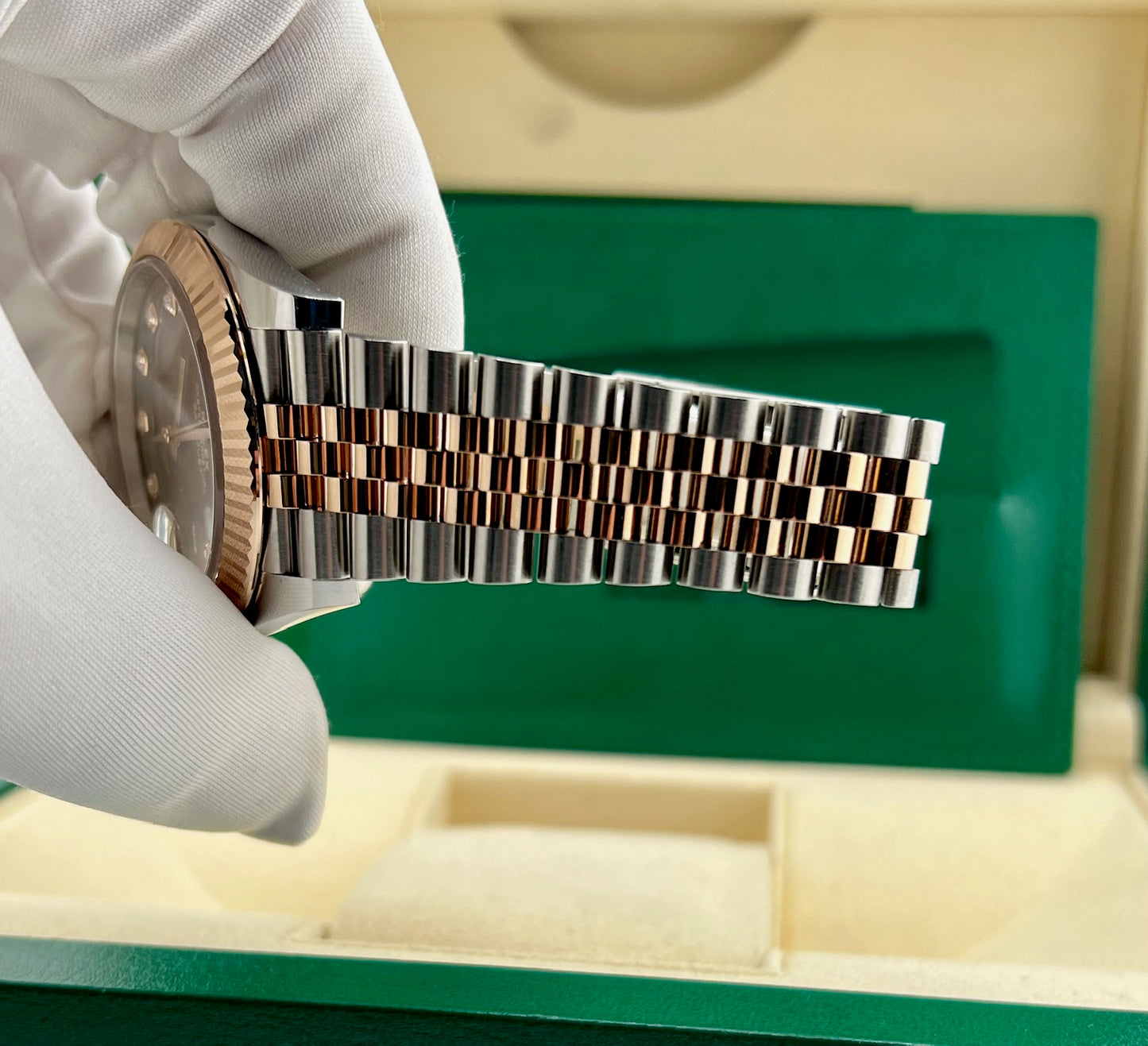 Rolex Datejust 41mm 126331 Chocolate Diamond Index 2024 Jubilèe