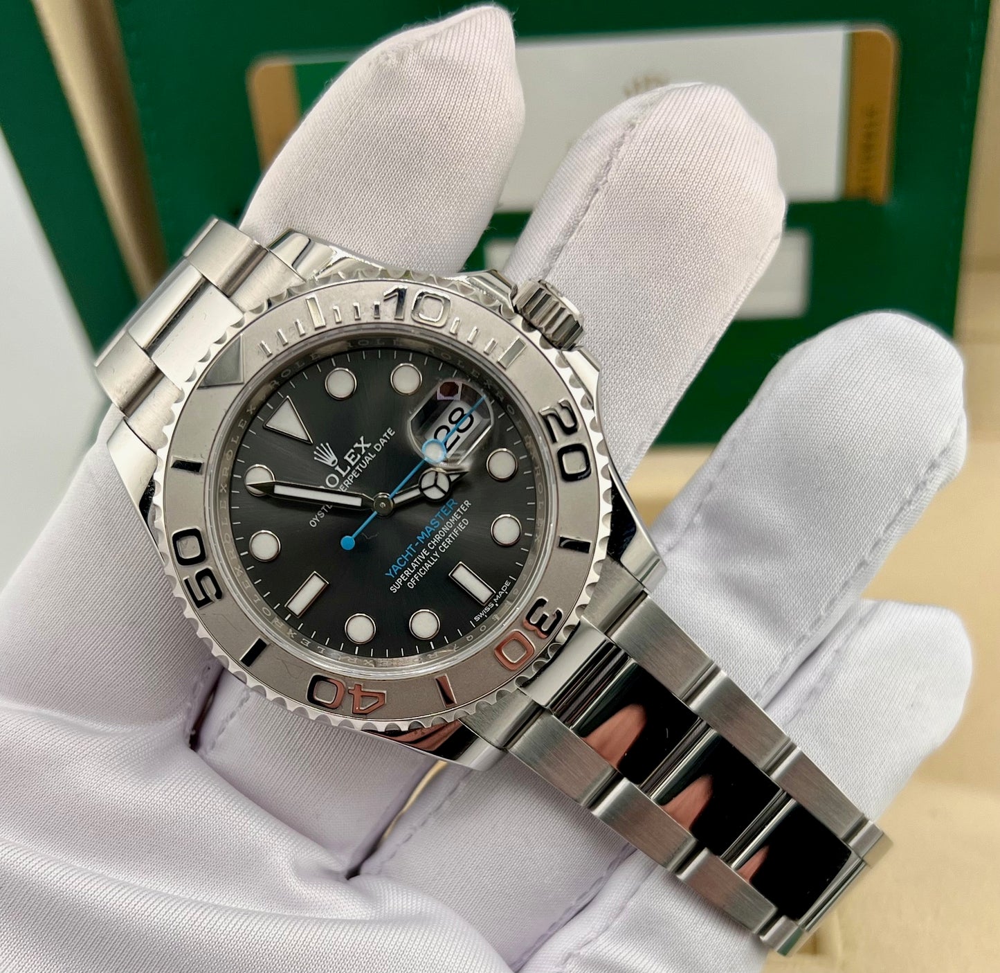 Rolex Yacht-Master 40mm 116622 Rhodium Dial 2016 ITA