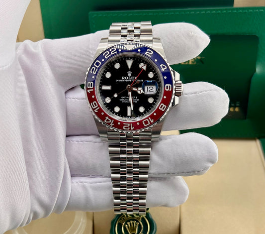 Rolex GMT-Master II 126710BLRO Pepsi 2025 New Jubilèe ''Stickers''