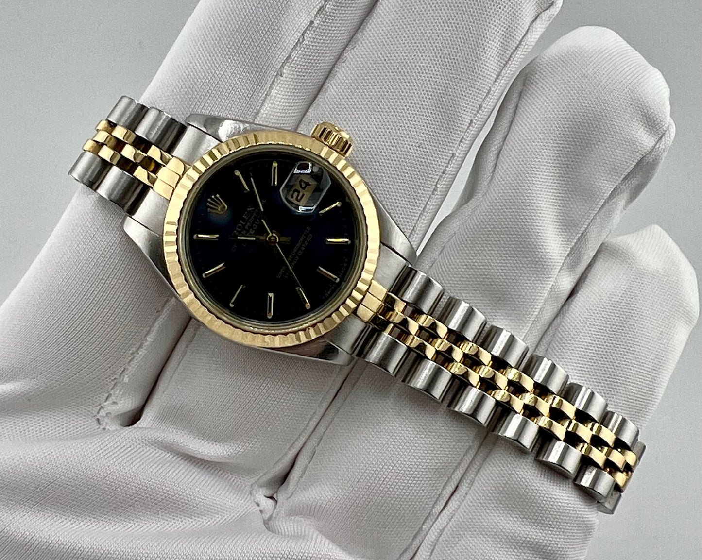 Rolex Lady-Datejust 69173 Jubilèe Blu Dial 1992