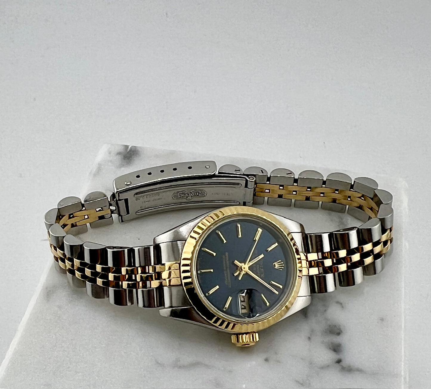 Rolex Lady-Datejust 69173 Jubilèe Blu Dial 1992