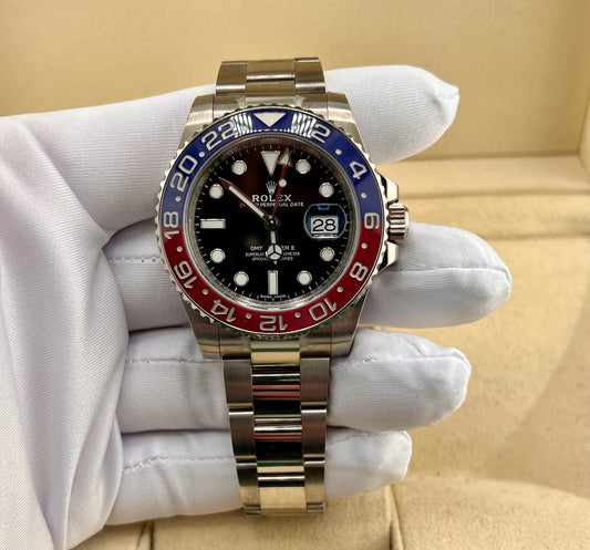 Rolex GMT-Master II 116719BLRO ''PEPSI'' White Gold