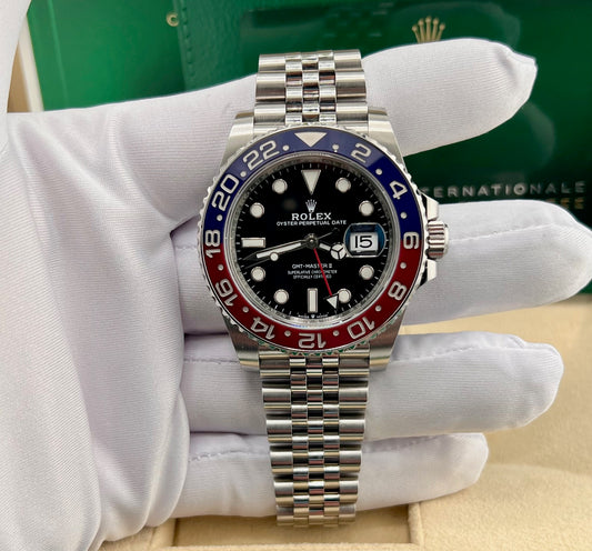 Rolex GMT-Master II 126710BLRO ''Pepsi'' 12/2022 Jubilèe Full Set