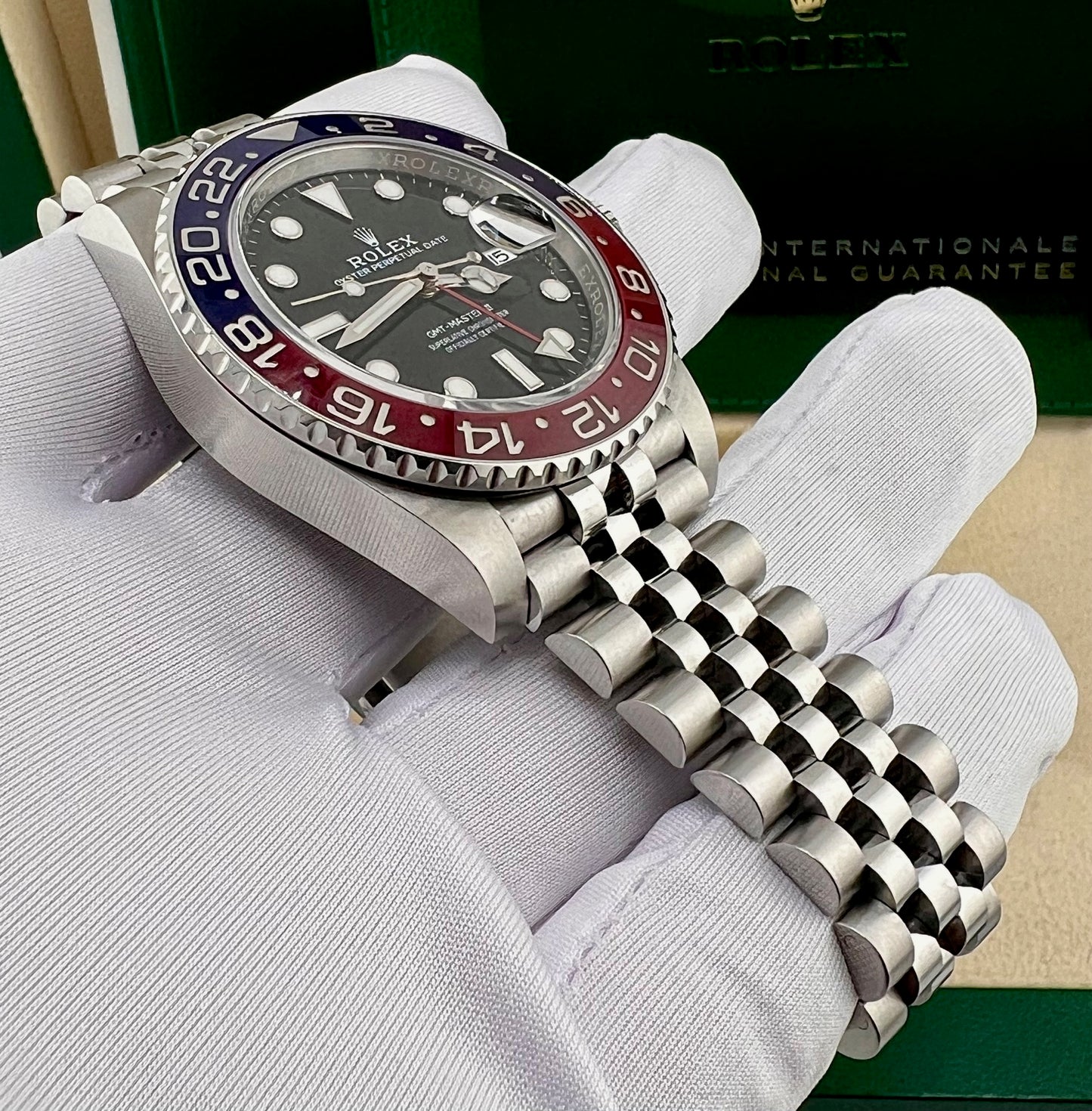 Rolex GMT-Master II 126710BLRO ''Pepsi'' 12/2022 Jubilèe Full Set