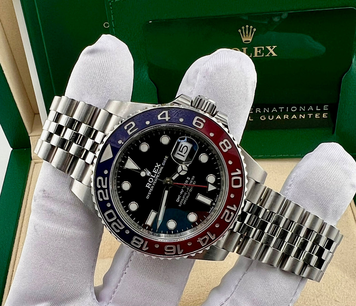 Rolex GMT-Master II 126710BLRO ''Pepsi'' 12/2022 Jubilèe Full Set