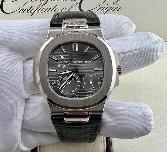 Patek Philippe Nautilus 5712G full set 2008 Punzone di Ginevra