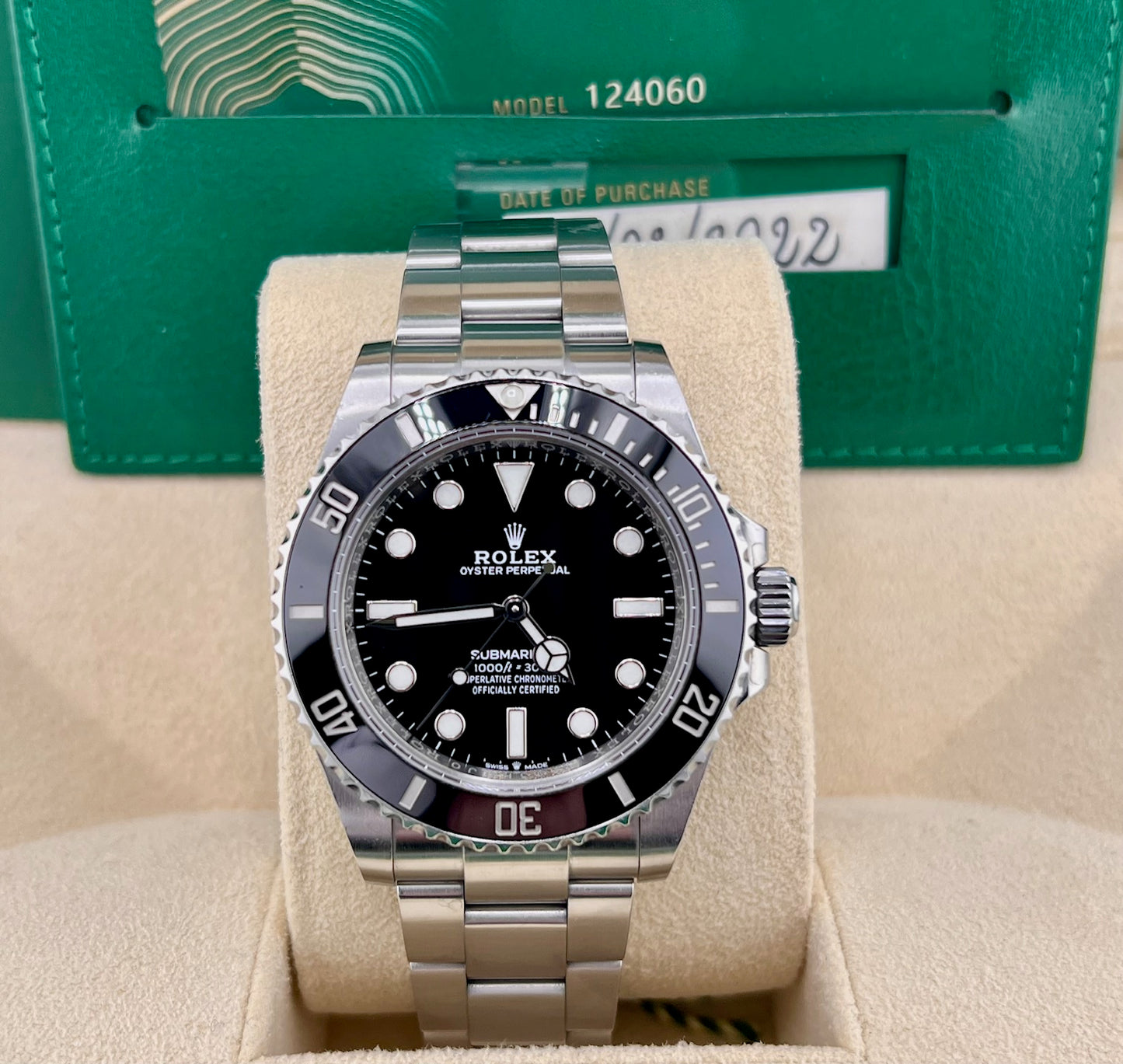 Rolex Submariner No date 124060 2022 Full set 41mm