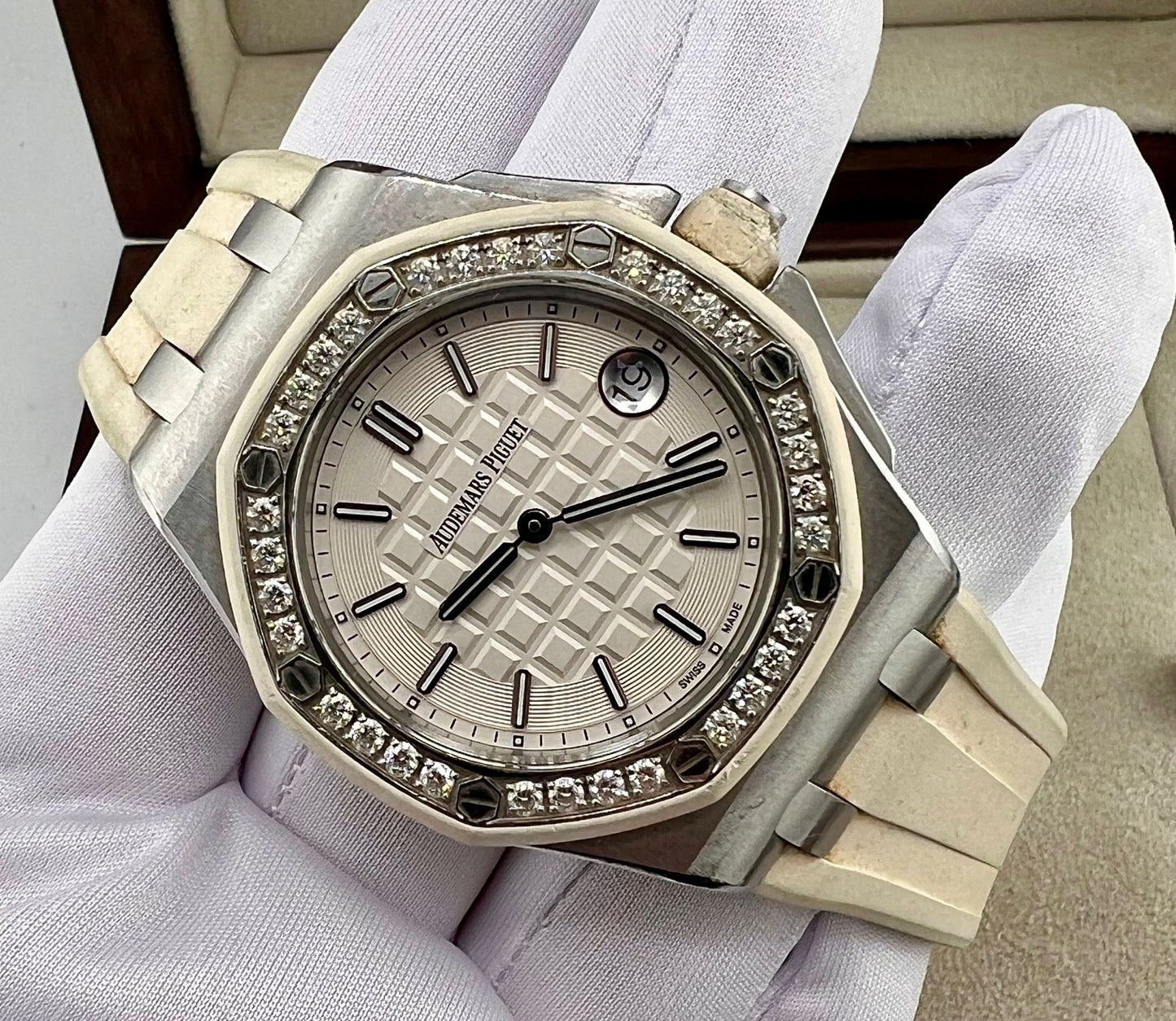 Audemars Piguet Royal Oak Offshore Lady 67540SK Full Set 2015