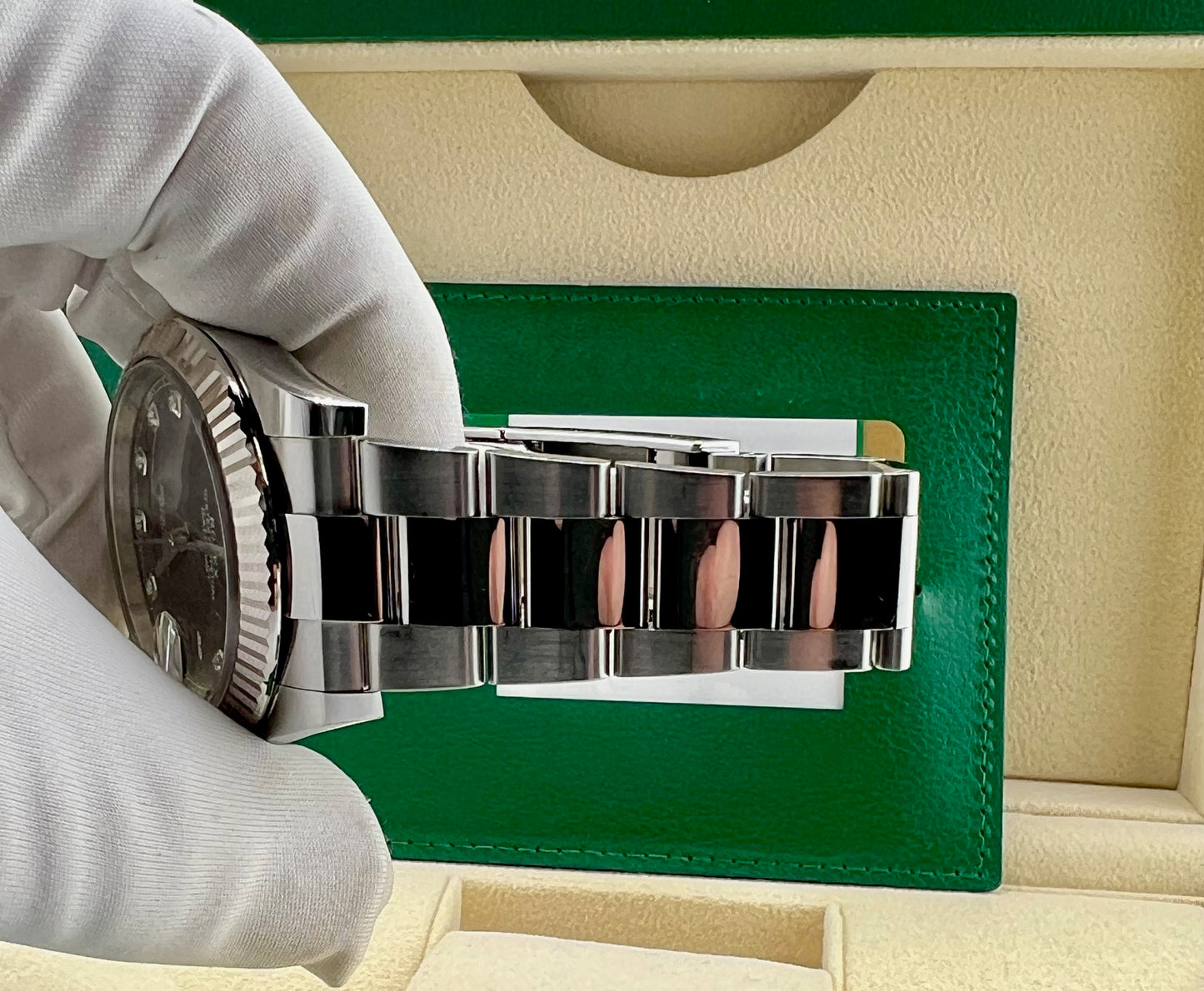 Rolex Datejust 41mm 126334 Black Dial Diamond Index 2019 Oyster