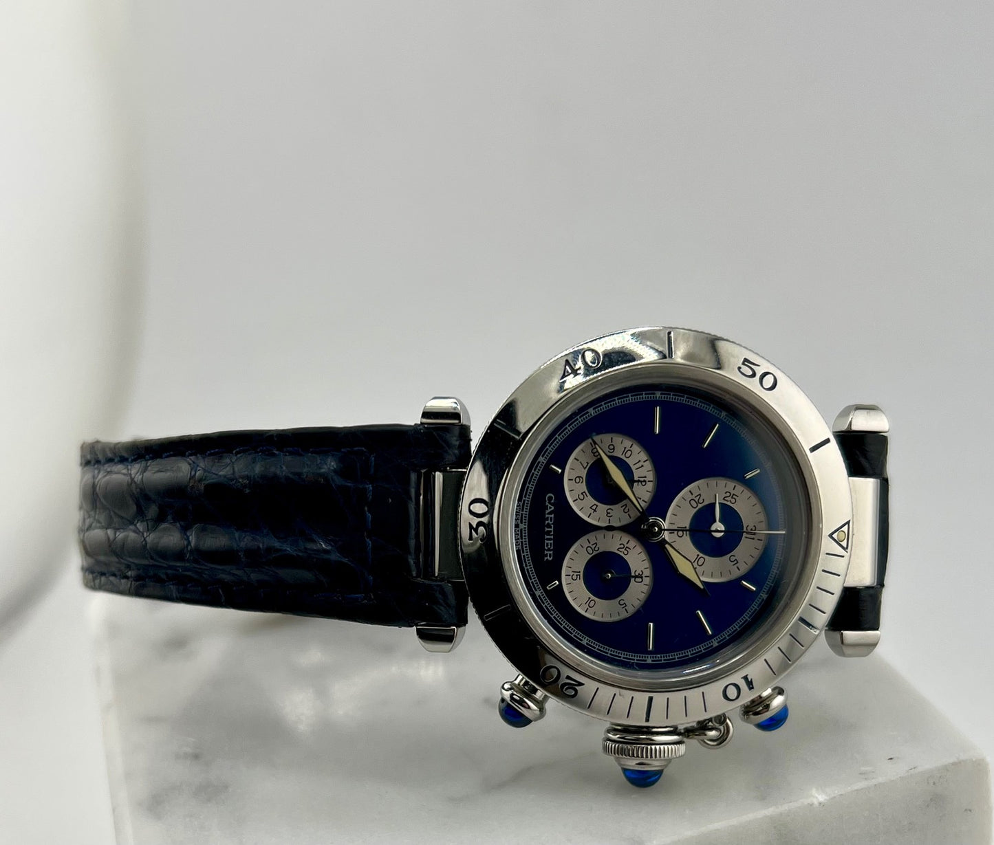 Cartier Pasha Chrono 1352 35mm Quartz