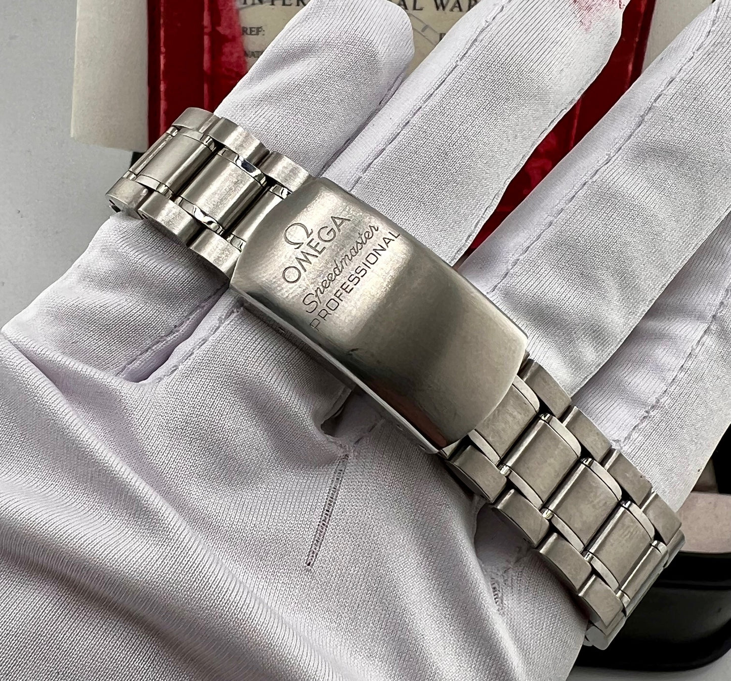 Omega Speedmaster Moonwatch Apollo 11 “Hello Houston” 35605000 Full Set 1999