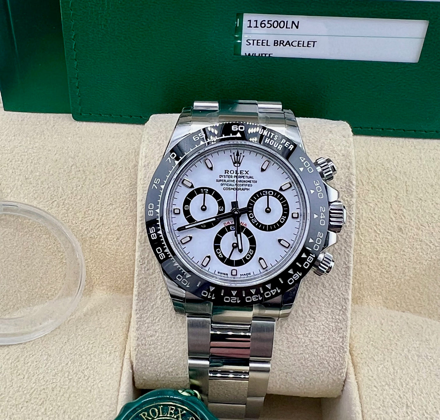 Rolex Daytona Panda 116500LN Stickers 2020 ITA
