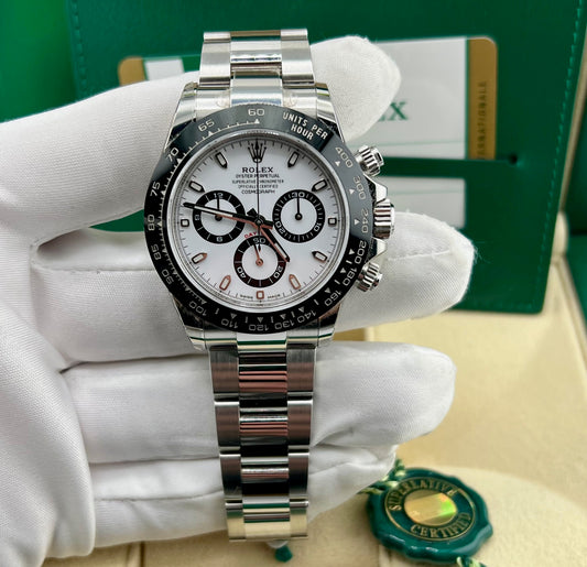 Rolex Daytona 116500LN Panda 2018 Stickers NEW