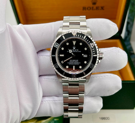Rolex Sea-Dweller 16600 Seadweller 40mm full set 2003 Tool Kit ITA