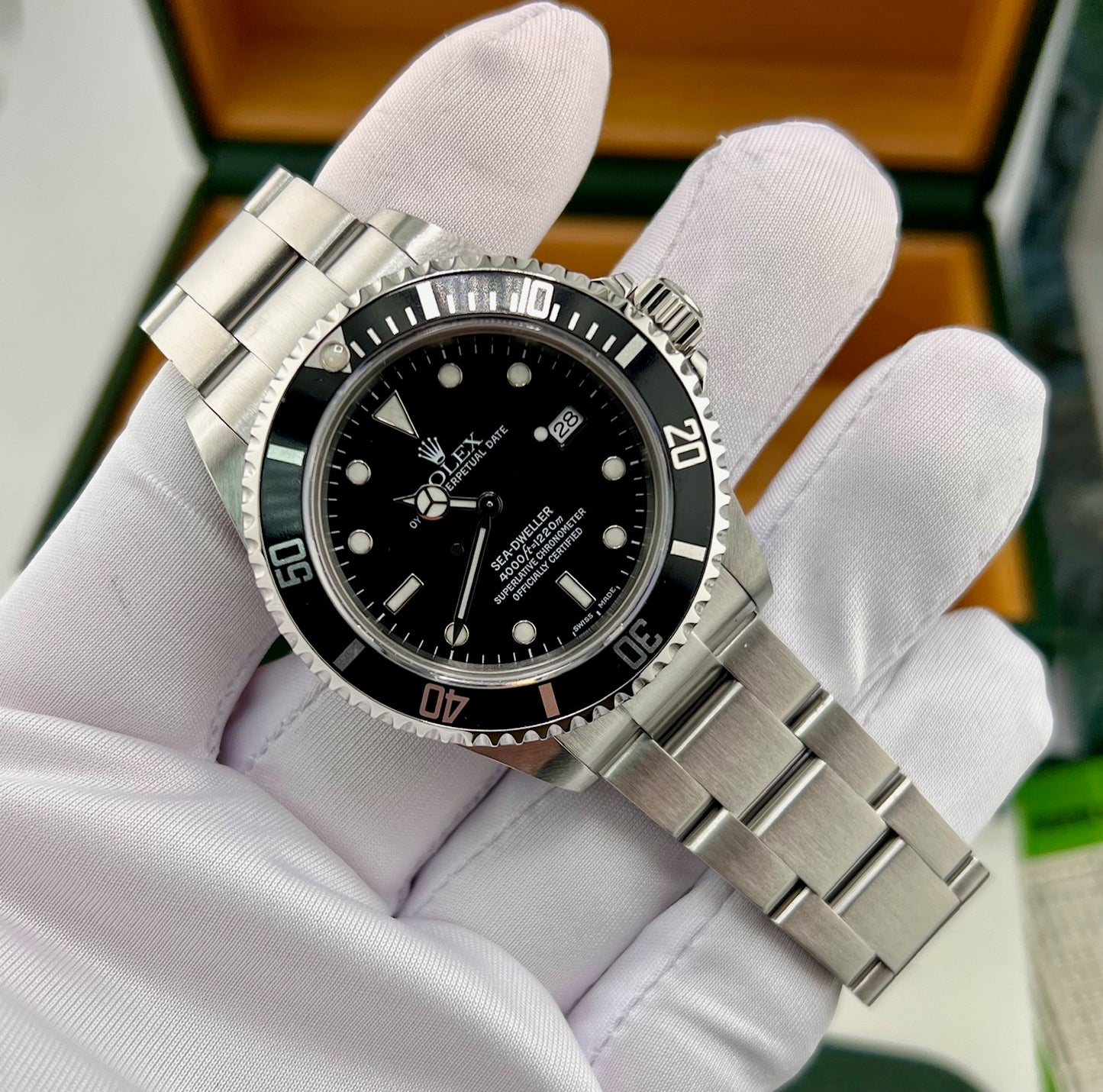 Rolex Sea-Dweller 16600 Seadweller 40mm full set 2003 Tool Kit ITA