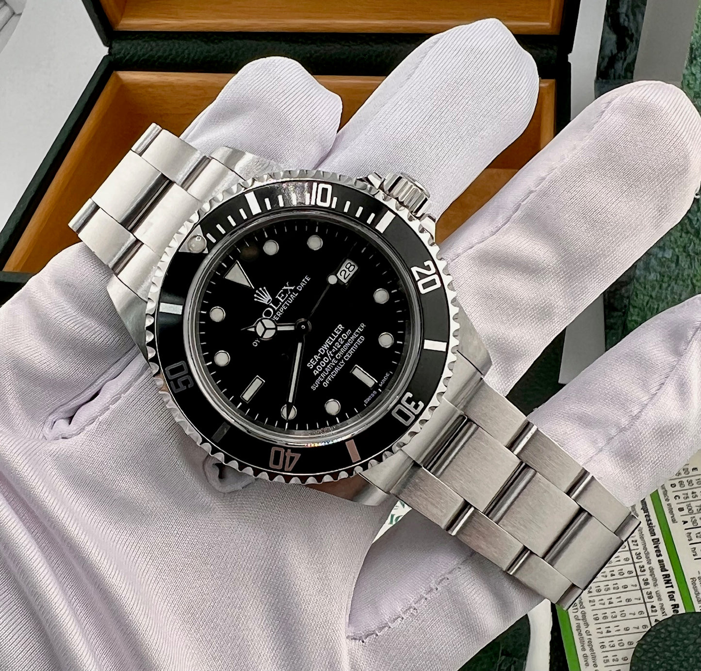 Rolex Sea-Dweller 16600 Seadweller 40mm full set 2003 Tool Kit ITA