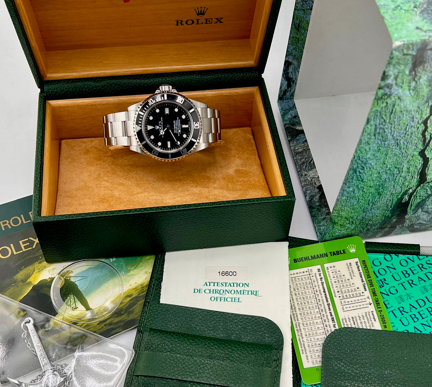 Rolex Sea-Dweller 16600 Seadweller 40mm full set 2003 Tool Kit ITA