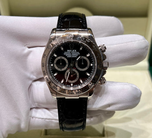 Rolex Daytona 116519 Black Dial 2002 only watch