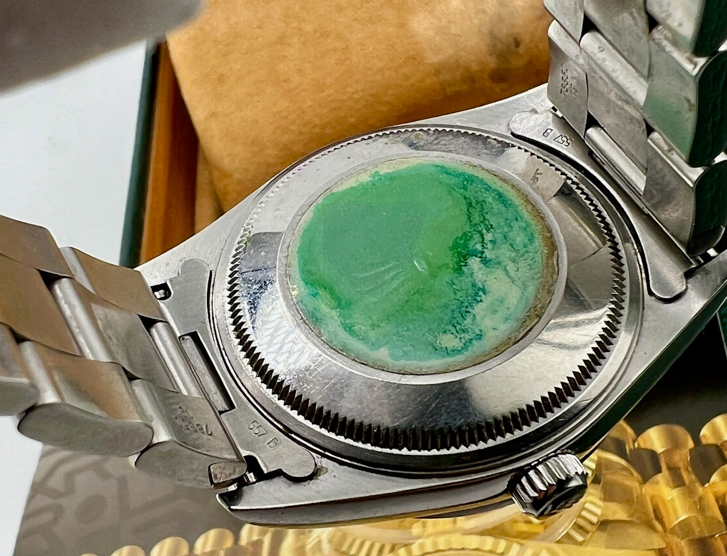 Rolex Air-King 34mm 14000 Blue Dial full set 1997