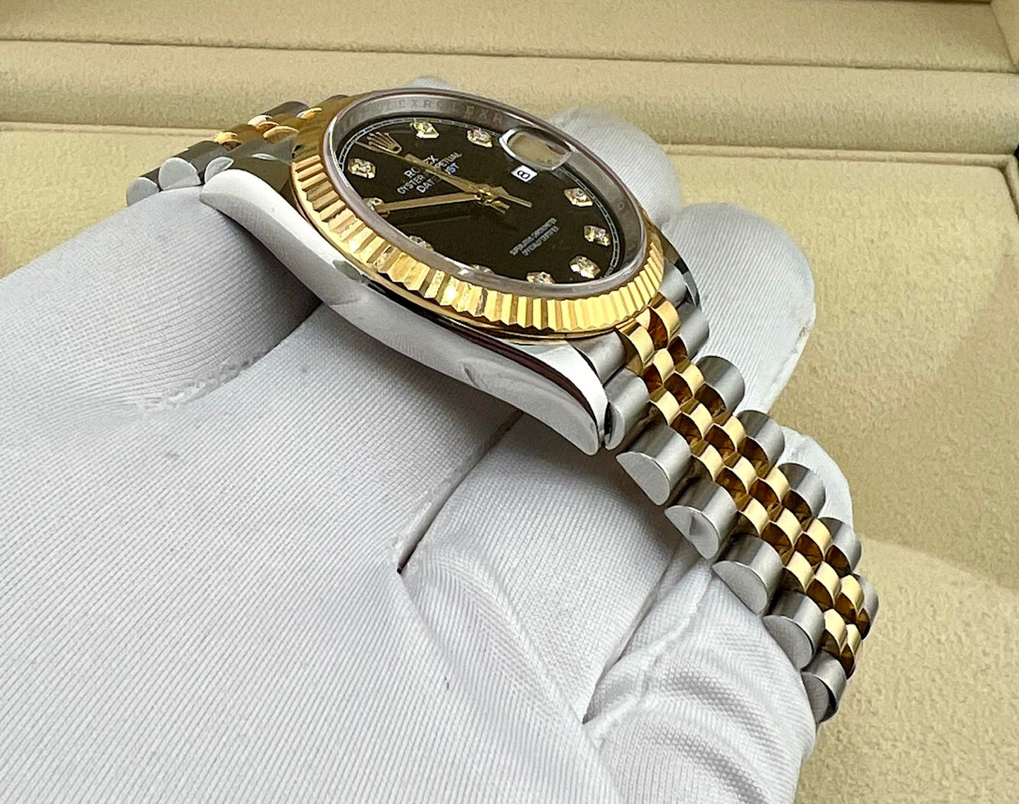 Rolex Datejust 36mm 126233 Black Diamond Index Dial Jubilèe 2023