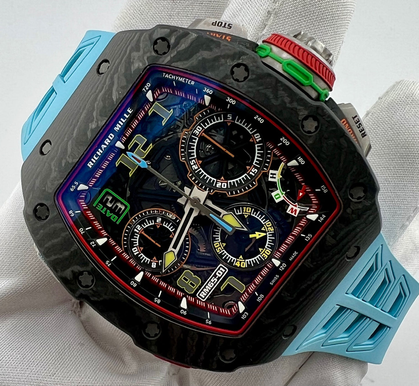 Richard Mille Chronograph RM65-01 2022 50mm Carbon