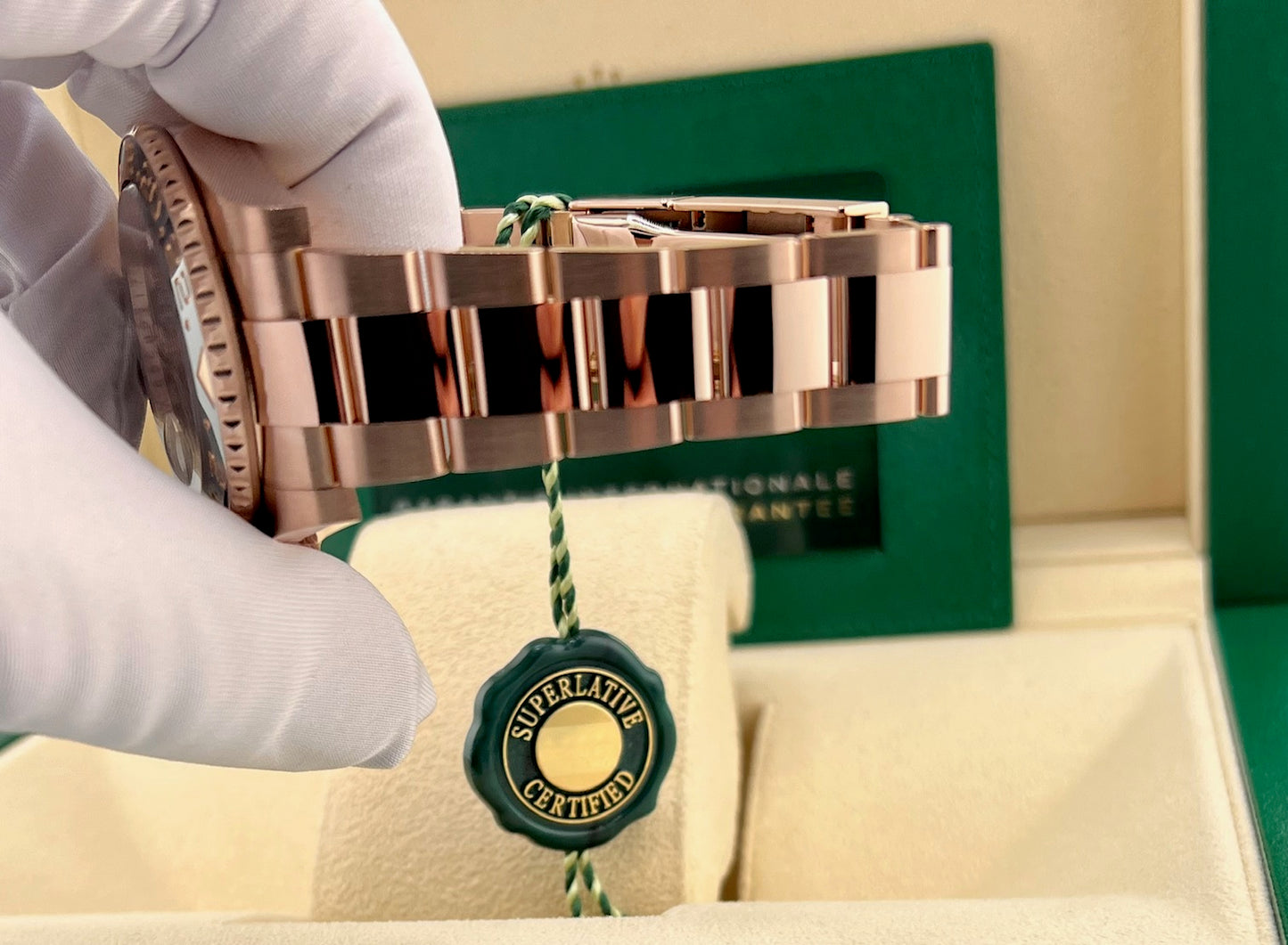 Rolex GMT-Master II Everose 126715CHNR 2021 Like new