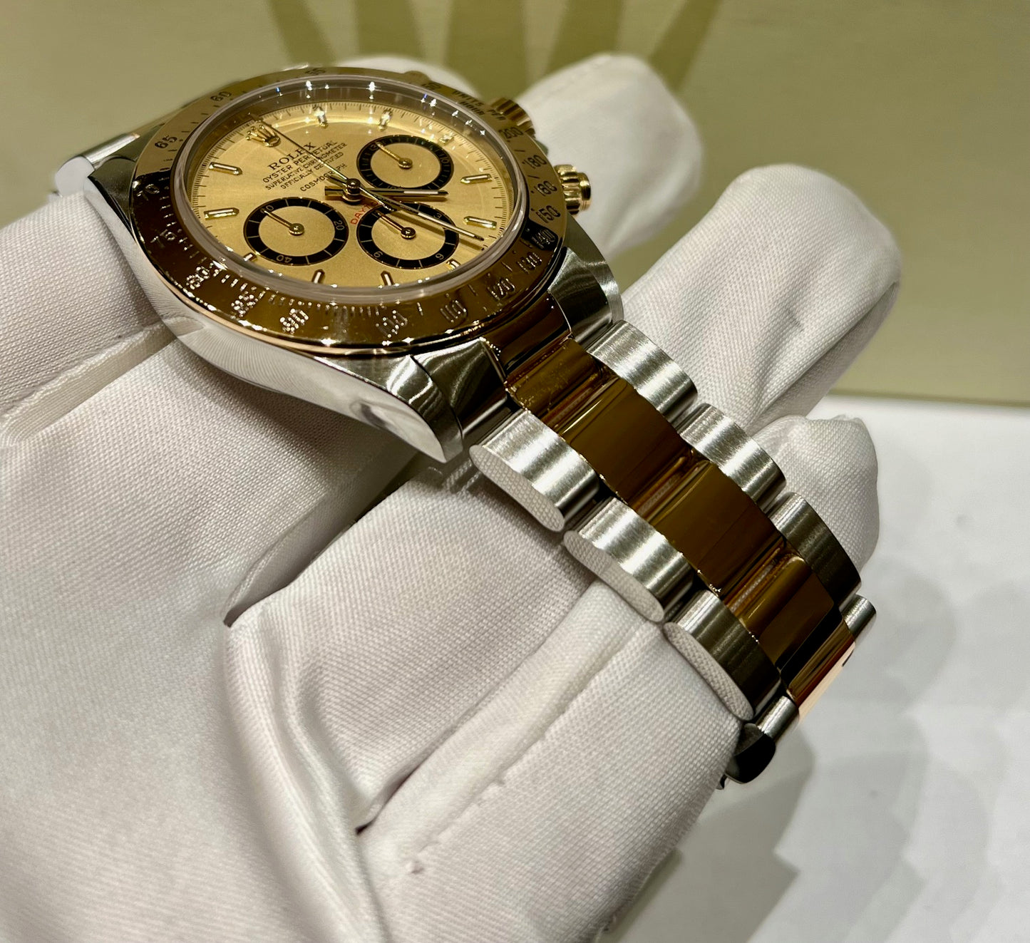 Rolex Daytona 16523 Champagne Floating Bezel 200 1989 Only Watch