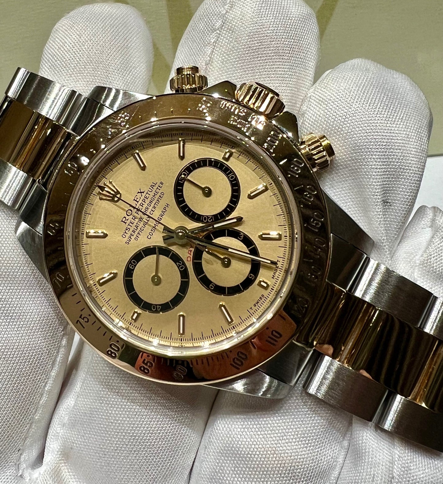 Rolex Daytona 16523 Champagne Floating Bezel 200 1989 Only Watch