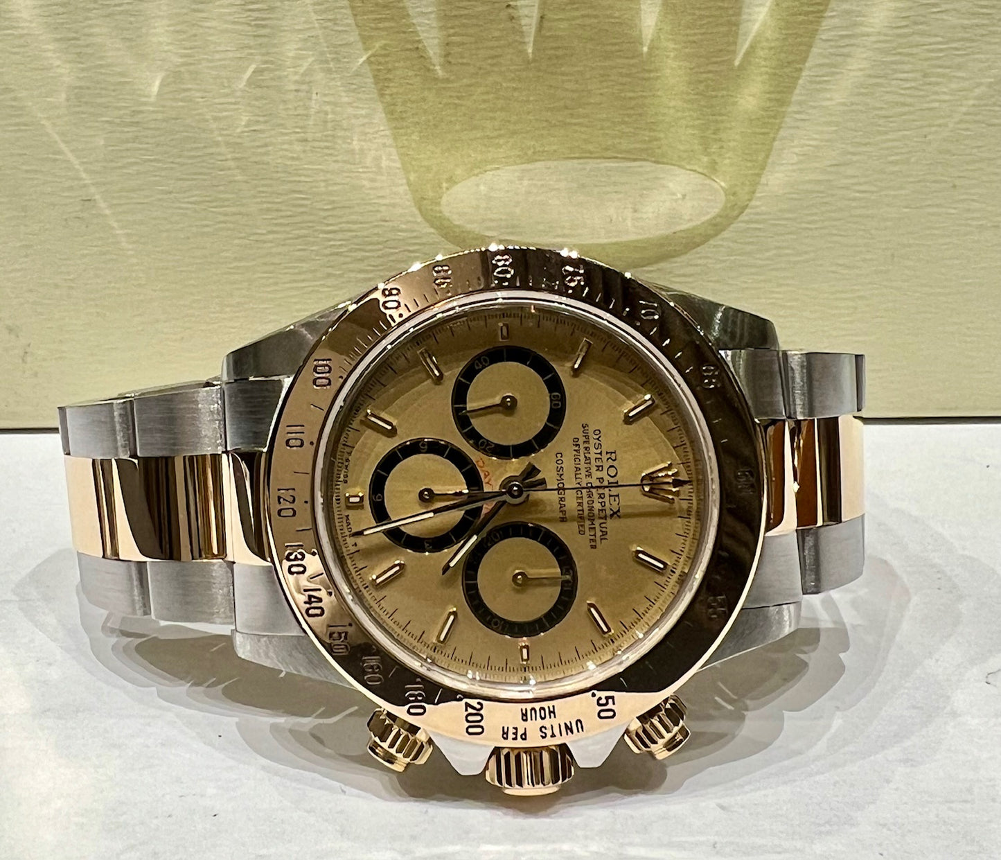 Rolex Daytona 16523 Champagne Floating Bezel 200 1989 Only Watch