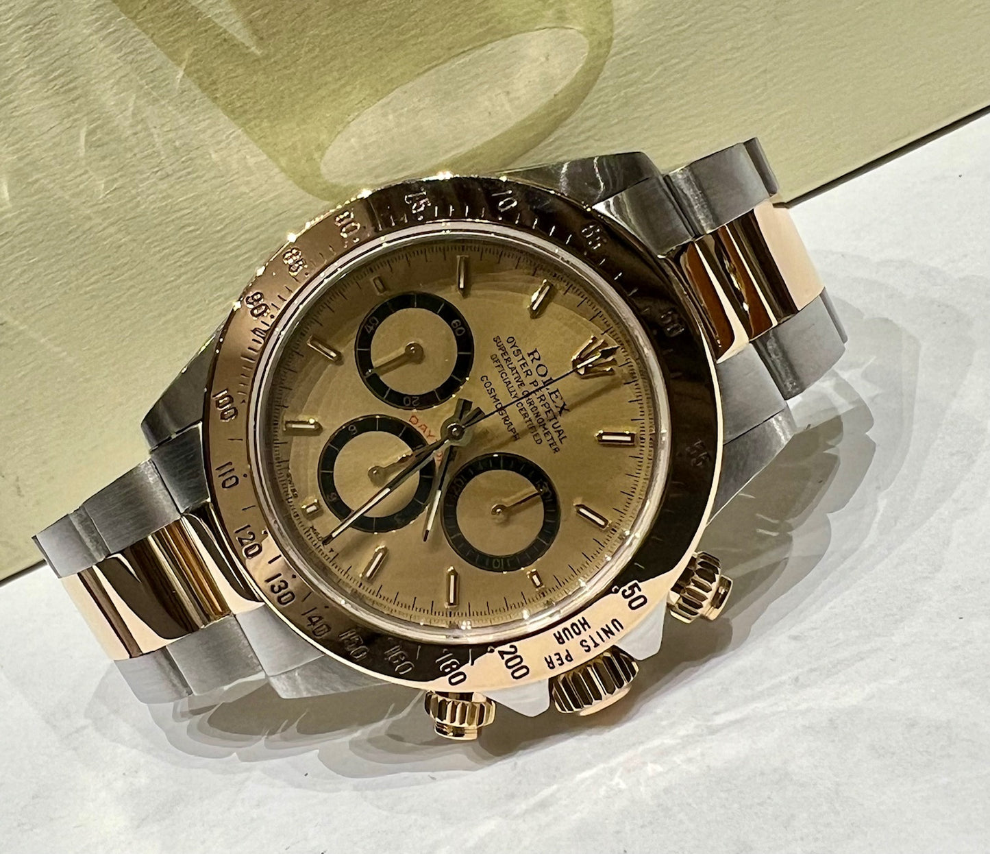 Rolex Daytona 16523 Champagne Floating Bezel 200 1989 Only Watch