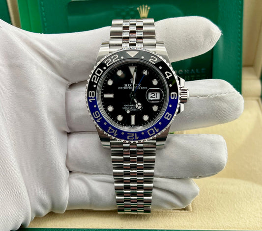 Rolex GMT-Master II ''Batman'' 126710BLNR Jubilèe 2021 like new