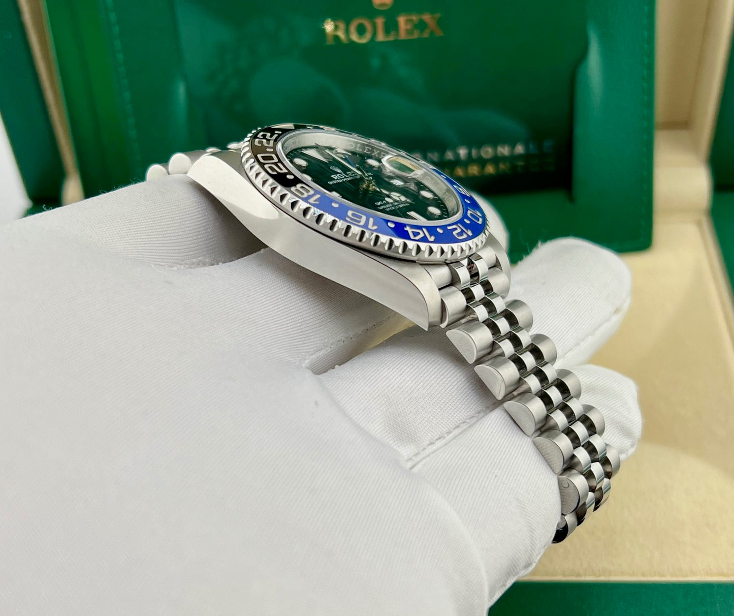 Rolex GMT-Master II ''Batman'' 126710BLNR Jubilèe 2021 like new